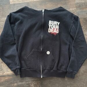 Vintage Bury Your Dead hoodie. With DESA pin :-)